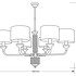 Люстра Verde от KUTEK, KU.L-3.KT.715, 2-я фотография мини