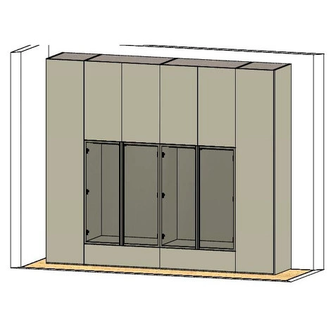 Гардероб Atena от MERCANTINI BY MORETTI COMPACT, MR.WR.EXP.3